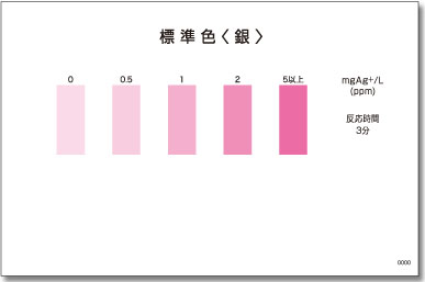 パックテスト銀　標準色