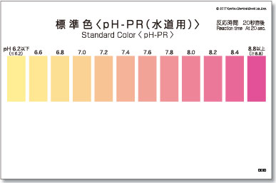 pH-PR（水道用）｜パックテスト｜製品一覧｜製品情報｜パックテストの